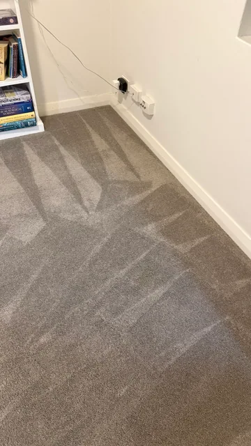 Carpet stains — after cleaning