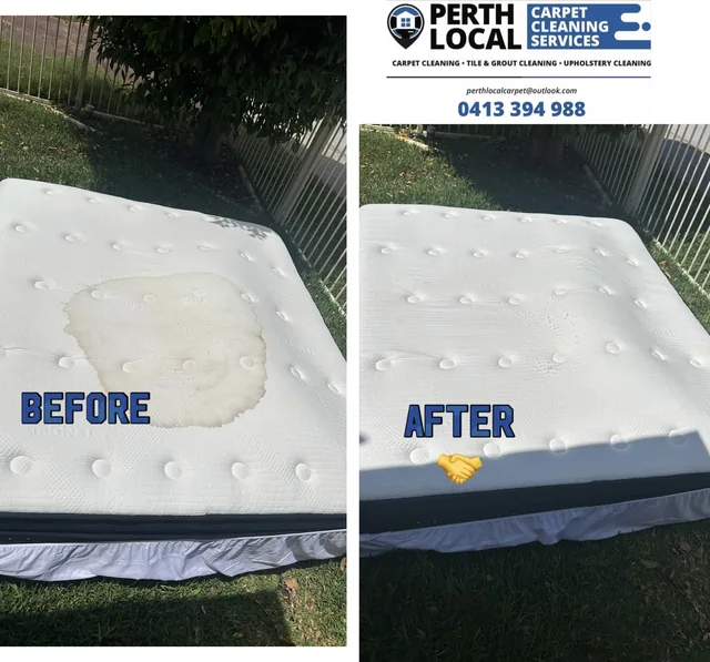 Mattress cleaning results