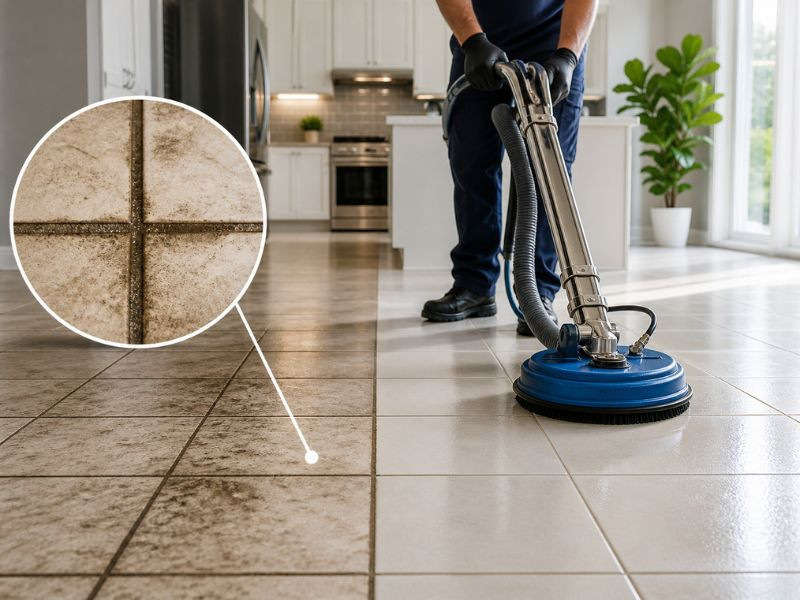 Tile and Grout Cleaning: Why Regular Mopping Isn’t Enough