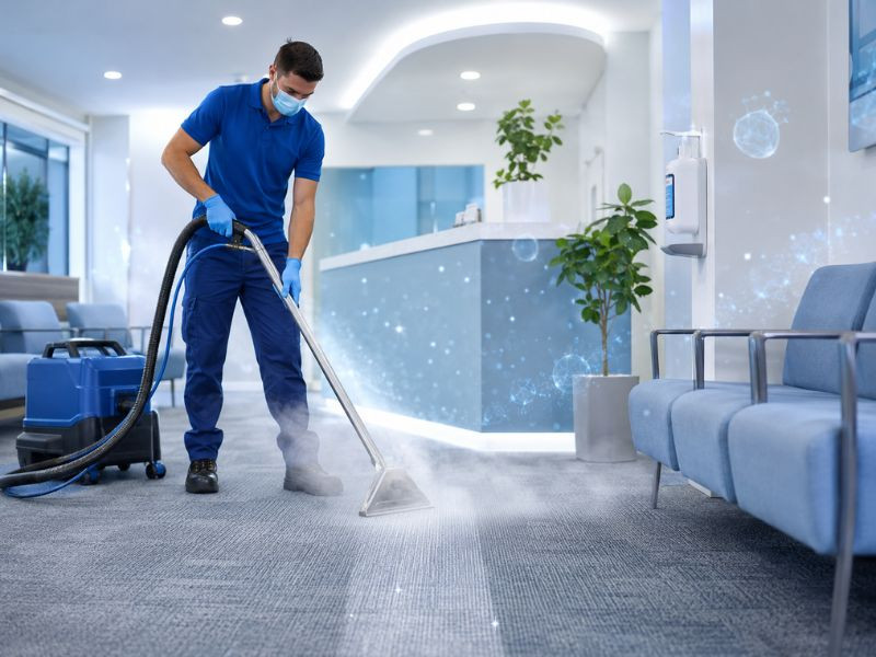Professional Carpet Cleaning for Medical Clinics and Healthcare Facilities in Perth
