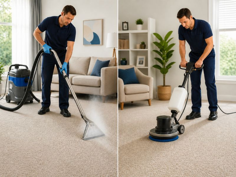 Steam Cleaning vs Dry Carpet Cleaning: Which One Is Better?