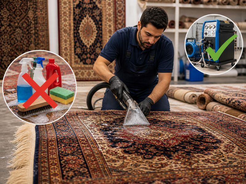Persian Rug Cleaning: Why You Should Never DIY