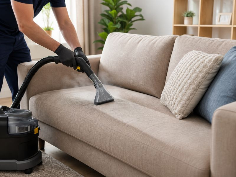 Steam Cleaning Your Sofa: Benefits & What to Expect